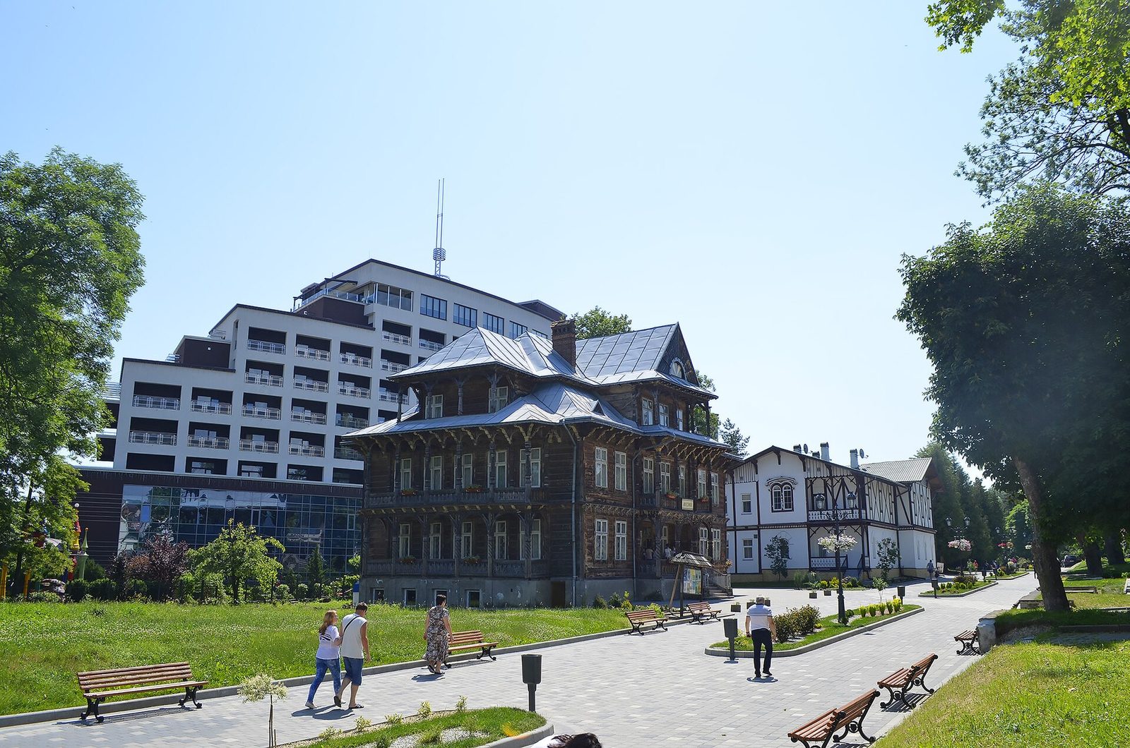 Пішохідний проспект у Трускавці